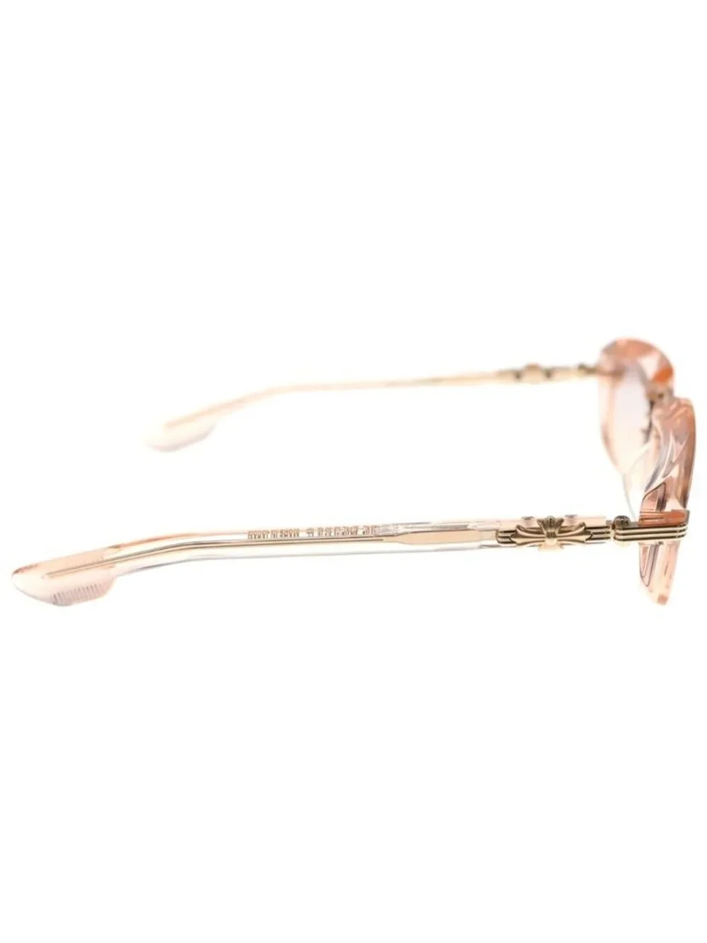 Chrome Hearts Asstravagant Side CH Cross Temple Narrow Frame Sunglasses Eyewear